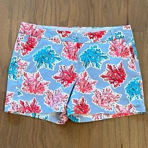 💙 EUC 💕 Crown & Ivy Multicolored Caroline Shorts (colors: pinks & blues)🪸🐠